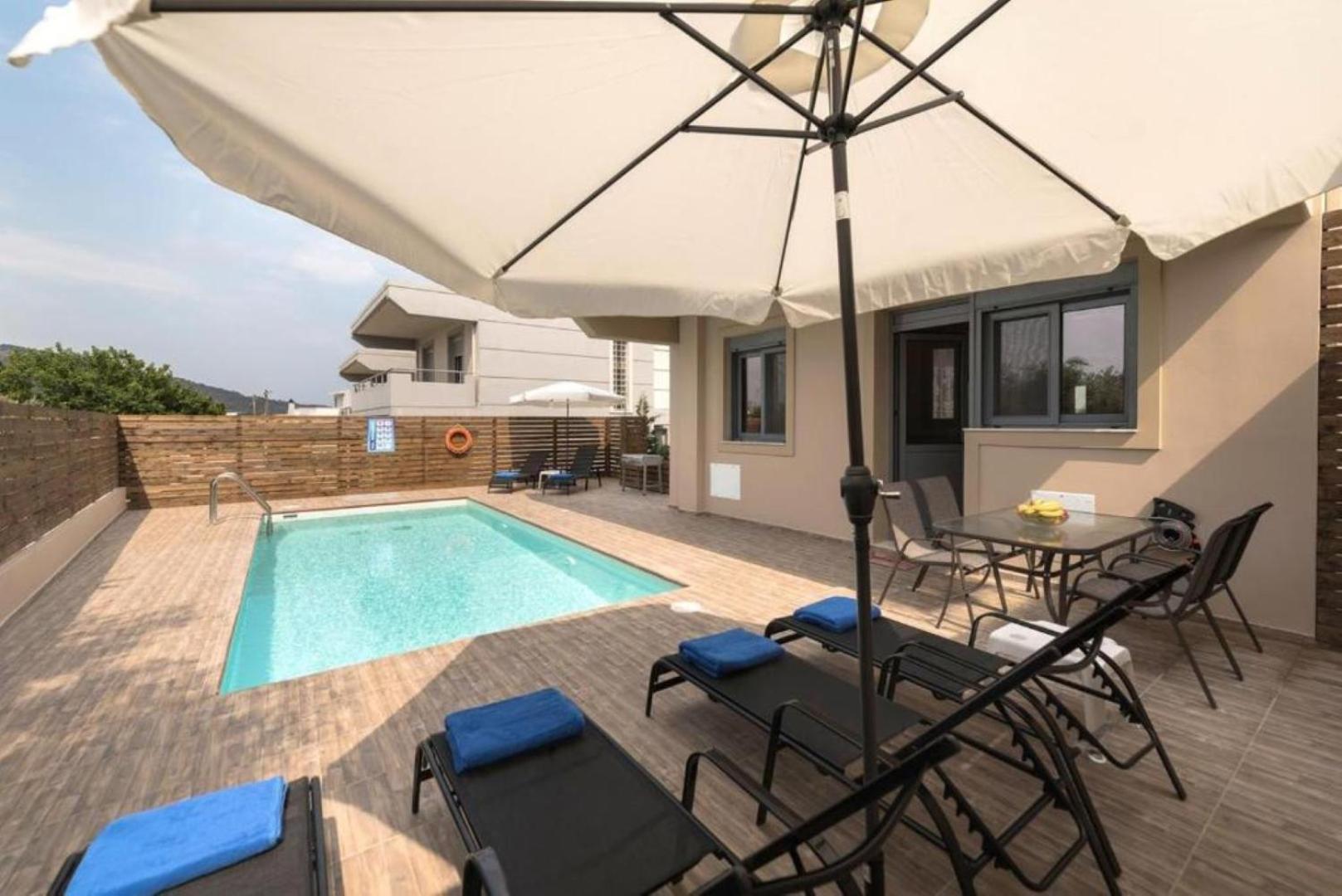 Villa Pandesia Kremasti  Ngoại thất bức ảnh