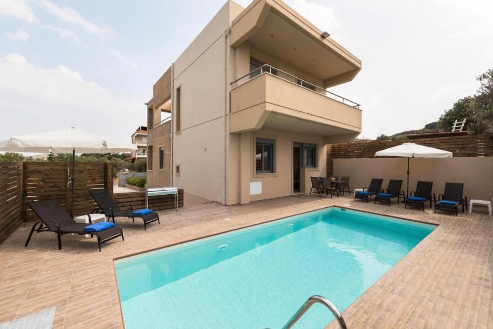 Villa Pandesia Kremasti  Ngoại thất bức ảnh